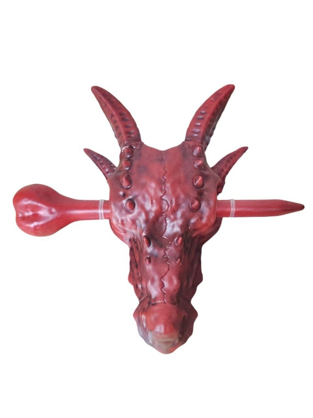 Way To Celebrate Halloween Red Dragon Hair Cage Clip Adult One Size New